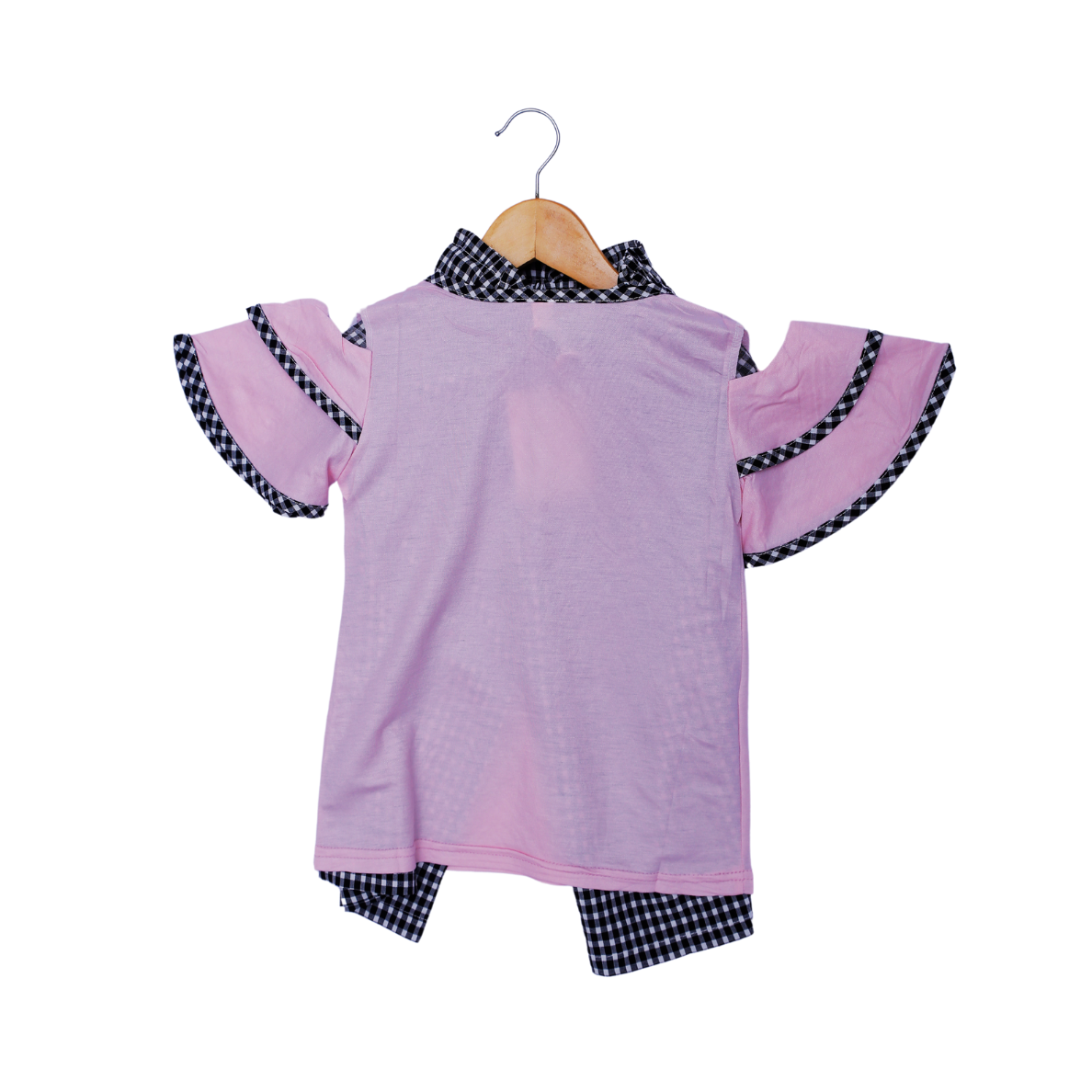 Stylish Kids' Organic Cotton Top with Flare Sleeves