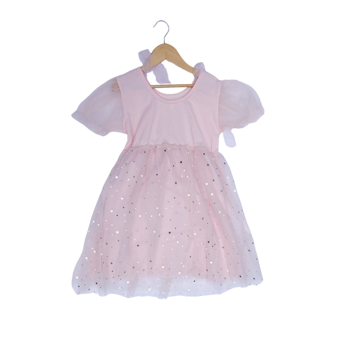 Stylish Kids' Dress - Pink Elsa Dress with Sparkling Tulle