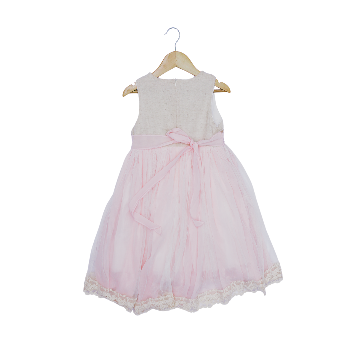 Stylish Kids' Dress - Organic Cotton & Tulle, Perfect for Any Occasion